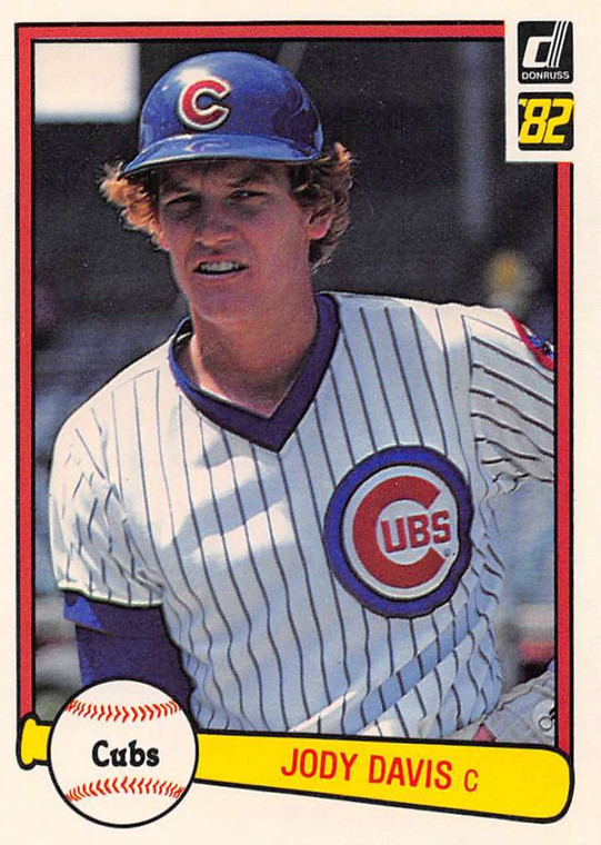 1982 Donruss #225 Jody Davis VG RC Rookie Chicago Cubs 