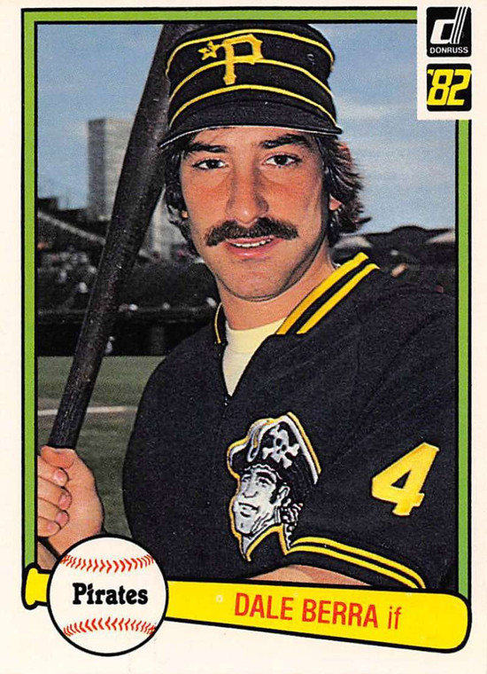 1982 Donruss #250 Dale Berra VG Pittsburgh Pirates 