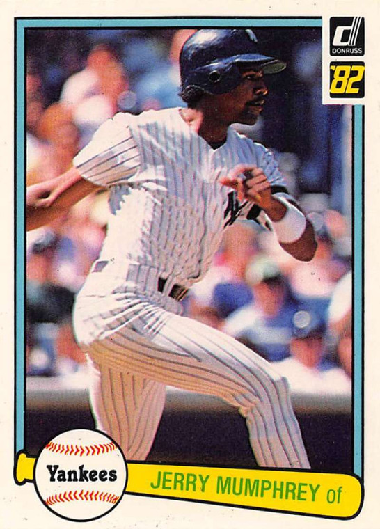 1982 Donruss #261 Jerry Mumphrey VG New York Yankees 