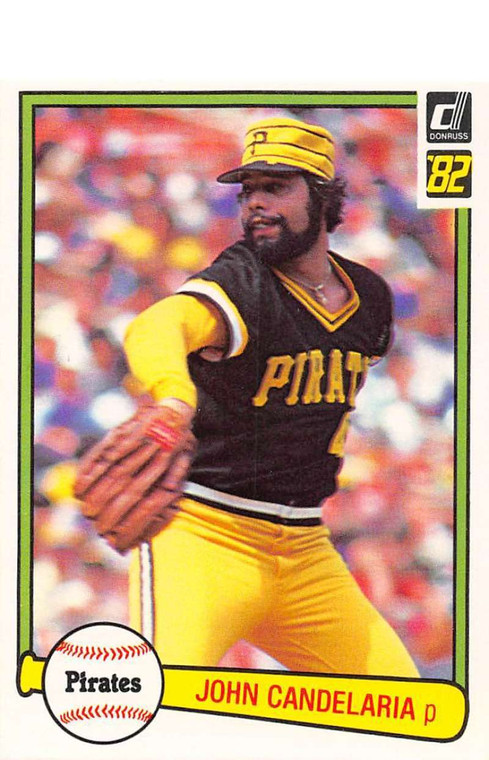 1982 Donruss #297 John Candelaria VG Pittsburgh Pirates 