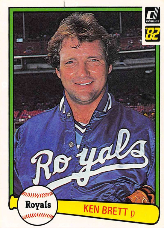 1982 Donruss #364 Ken Brett VG Kansas City Royals 