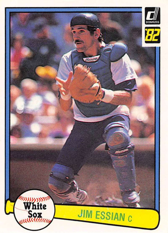1982 Donruss #369 Jim Essian VG Chicago White Sox 