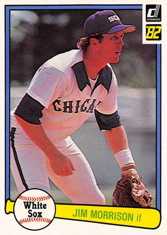 1982 Donruss #395 Jim Morrison VG Chicago White Sox 