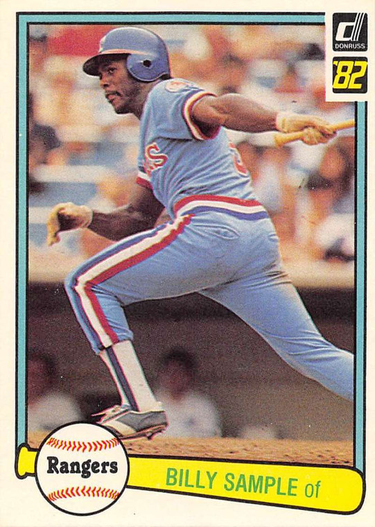 1982 Donruss #69 Billy Sample VG Texas Rangers 
