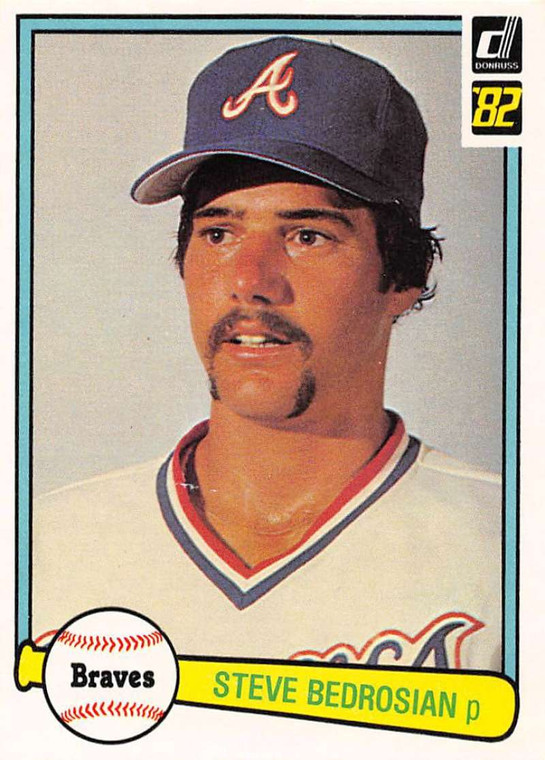 1982 Donruss #401 Steve Bedrosian VG RC Rookie Atlanta Braves 