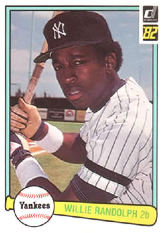 1982 Donruss #461 Willie Randolph VG New York Yankees 