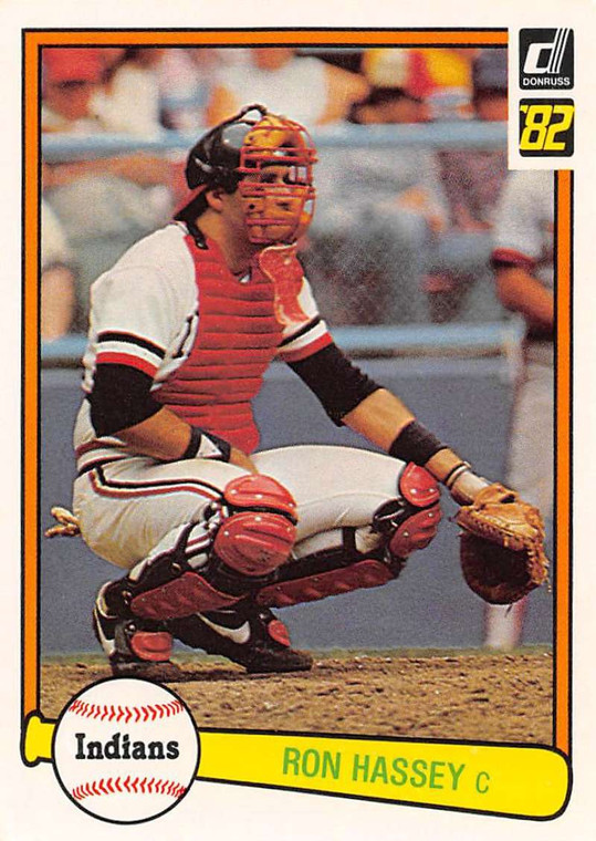 1982 Donruss #463 Ron Hassey VG Cleveland Indians 