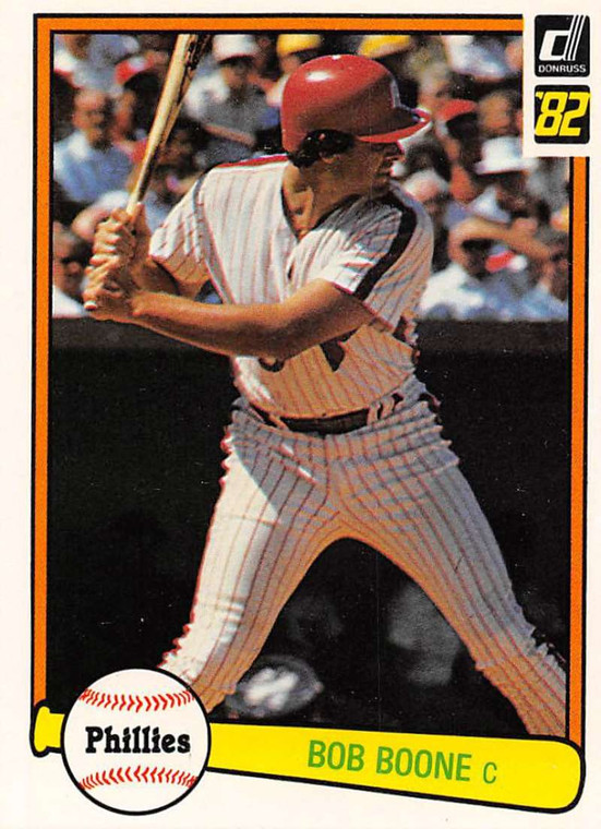 1982 Donruss #471 Bob Boone VG Philadelphia Phillies 