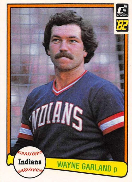 1982 Donruss #489 Wayne Garland VG Cleveland Indians 