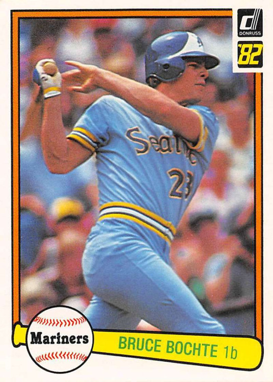 1982 Donruss #505 Bruce Bochte VG Seattle Mariners 