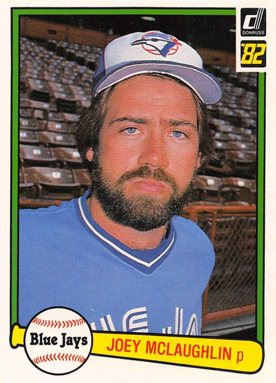 1982 Donruss #507 Joey McLaughlin VG Toronto Blue Jays 