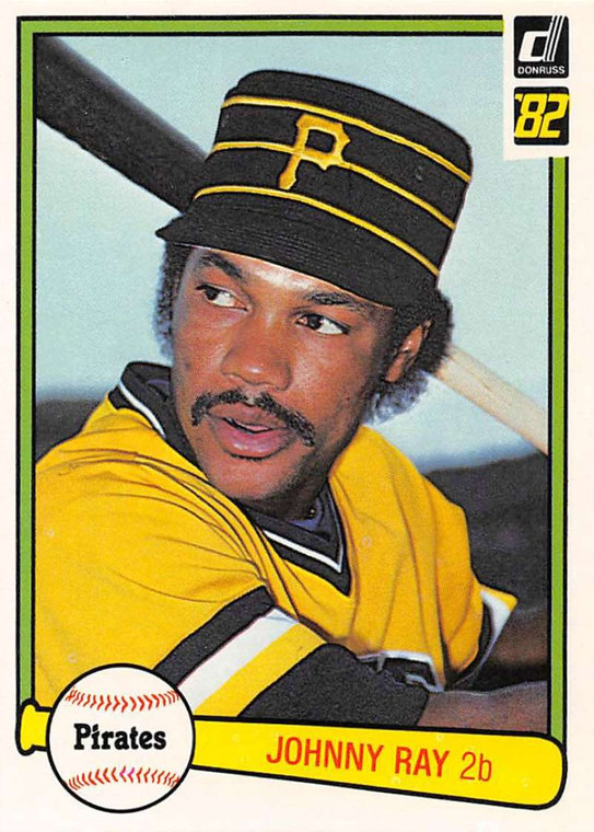 1982 Donruss #528 Johnny Ray VG RC Rookie Pittsburgh Pirates 
