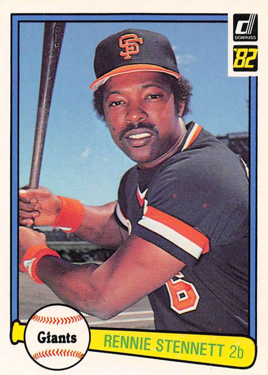 1982 Donruss #563 Rennie Stennett VG San Francisco Giants 