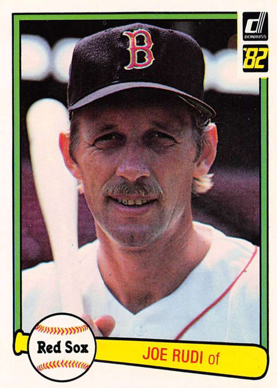1982 Donruss #586 Joe Rudi VG Boston Red Sox 