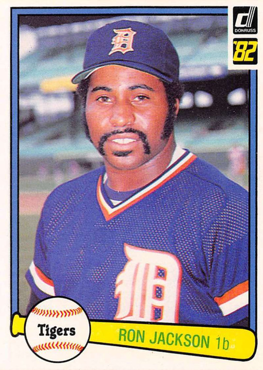 1982 Donruss #602 Ron Jackson VG Detroit Tigers 