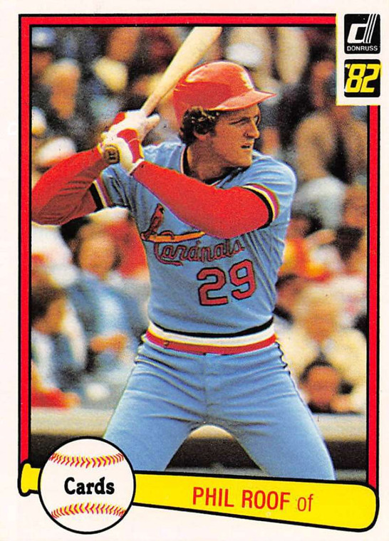 1982 Donruss #615 Gene Roof UER VG St. Louis Cardinals 