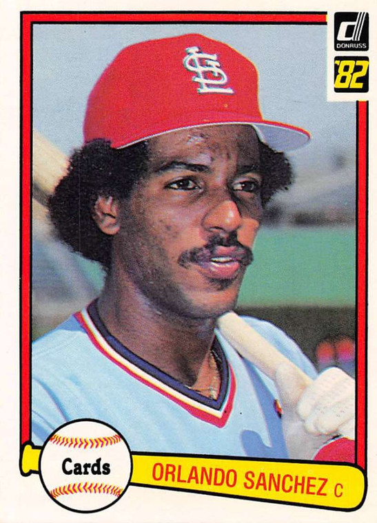 1982 Donruss #636 Orlando Sanchez VG St. Louis Cardinals 
