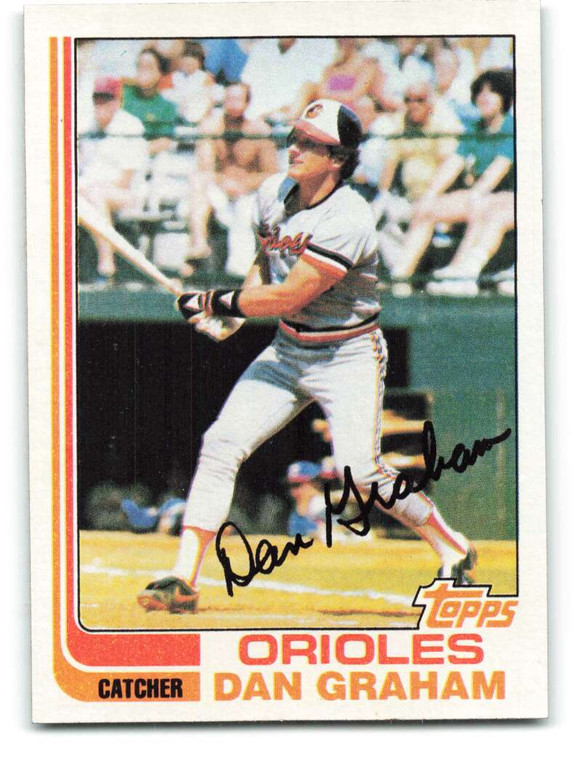 1982 Topps #37 Dan Graham VG Baltimore Orioles 