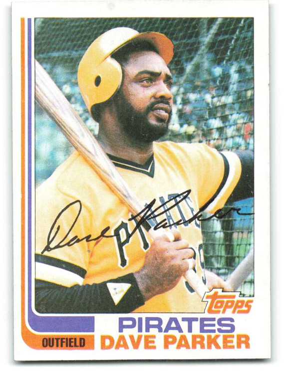 1982 Topps #40 Dave Parker VG Pittsburgh Pirates 