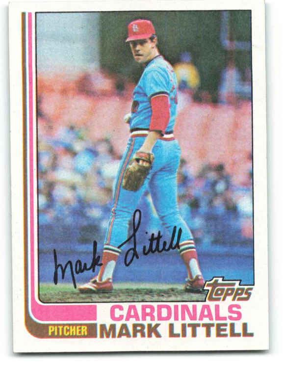 1982 Topps #56 Mark Littell VG St. Louis Cardinals 