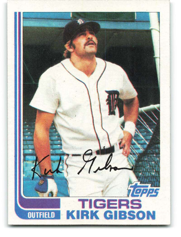 1982 Topps #105 Kirk Gibson VG Detroit Tigers 