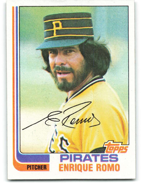 1982 Topps #106 Enrique Romo VG Pittsburgh Pirates 