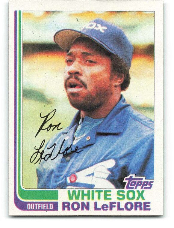 1982 Topps #140 Ron LeFlore VG Chicago White Sox 