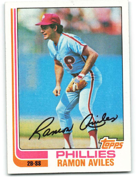 1982 Topps #152 Ramon Aviles VG Philadelphia Phillies 