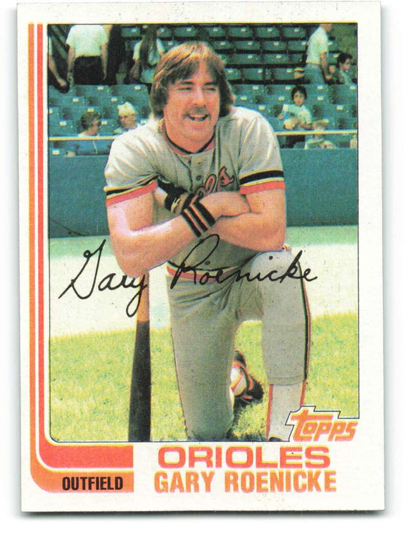 1982 Topps #204 Gary Roenicke VG Baltimore Orioles 