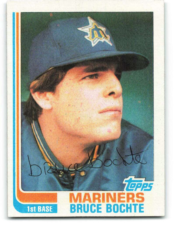 1982 Topps #224 Bruce Bochte VG Seattle Mariners 