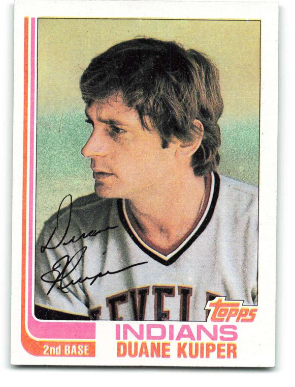 1982 Topps #233 Duane Kuiper VG Cleveland Indians 
