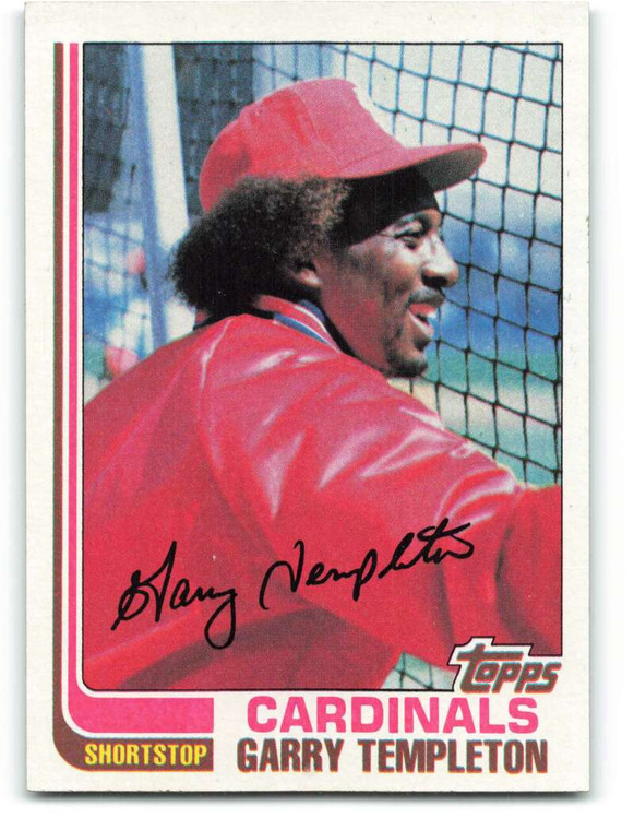 1982 Topps #288 Garry Templeton VG St. Louis Cardinals 