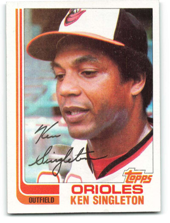 1982 Topps #290 Ken Singleton VG Baltimore Orioles 