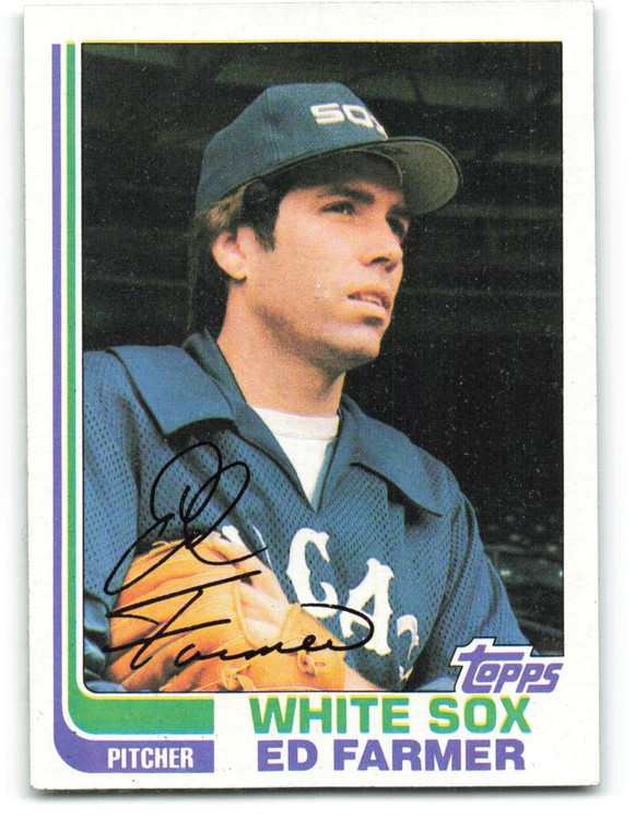 1982 Topps #328 Ed Farmer VG Chicago White Sox 