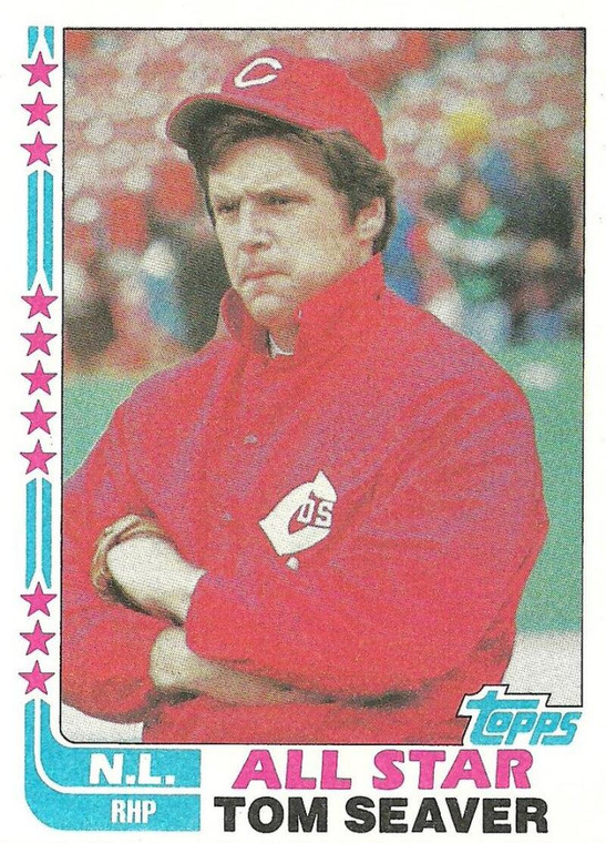 1982 Topps #346b Tom Seaver ERR VG Cincinnati Reds 