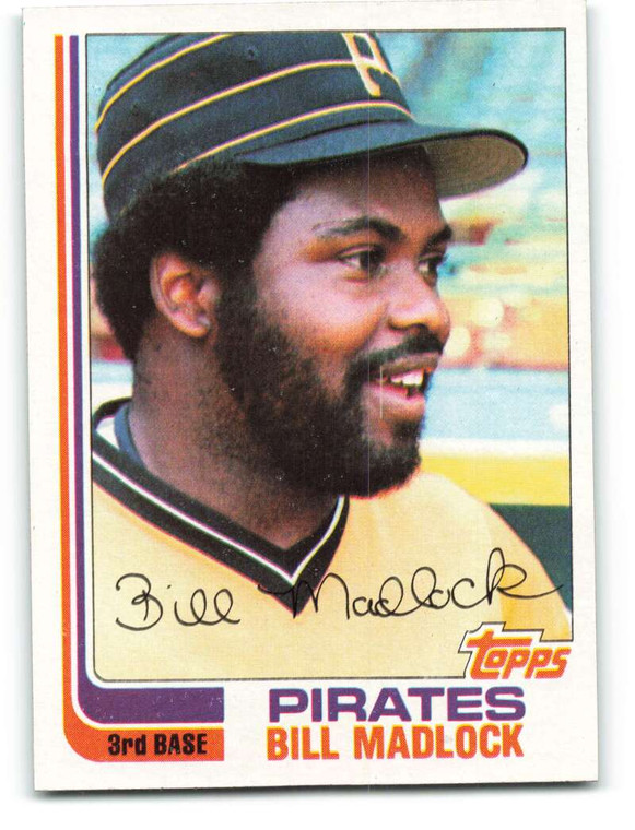 1982 Topps #365 Bill Madlock VG Pittsburgh Pirates 