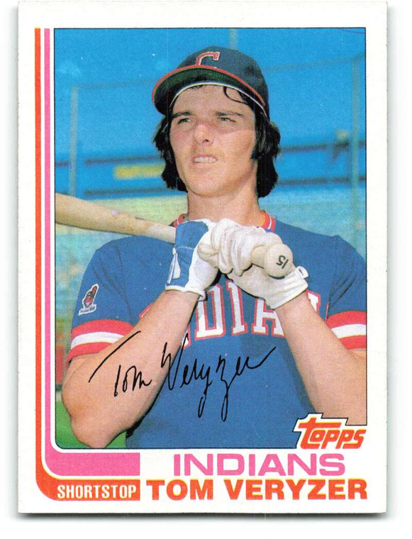 1982 Topps #387 Tom Veryzer VG Cleveland Indians 