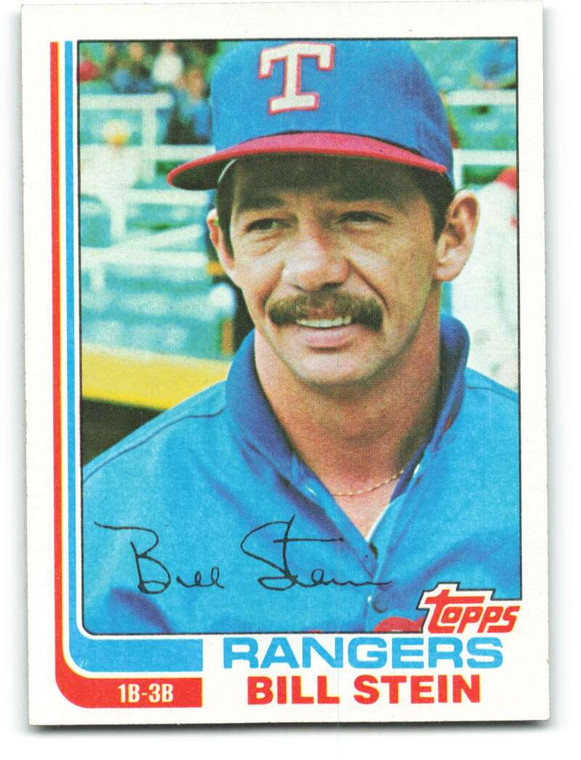 1982 Topps #402 Bill Stein VG Texas Rangers 
