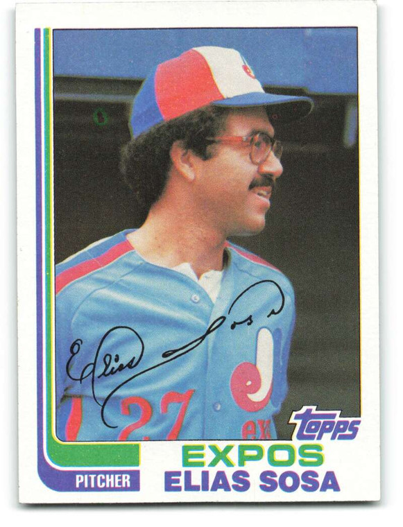 1982 Topps #414 Elias Sosa VG Montreal Expos 