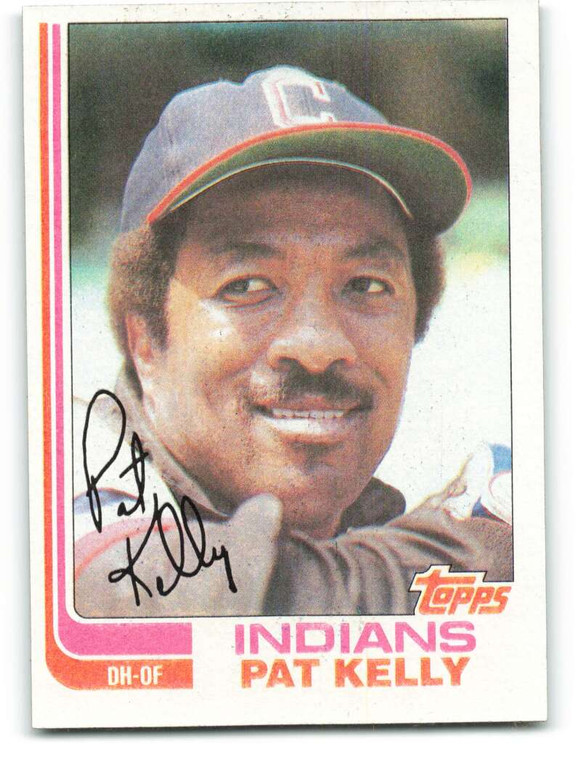 1982 Topps #417 Pat Kelly VG Cleveland Indians 