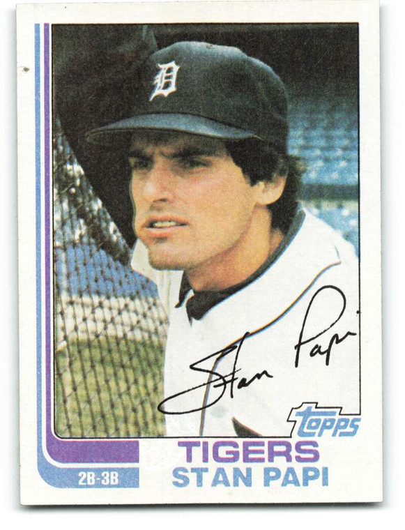 1982 Topps #423 Stan Papi VG Detroit Tigers 