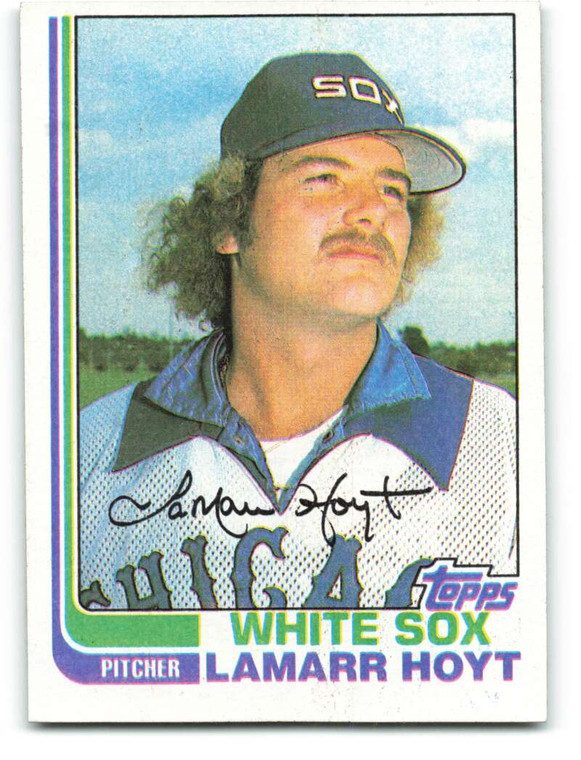 1982 Topps #428 LaMarr Hoyt VG Chicago White Sox 
