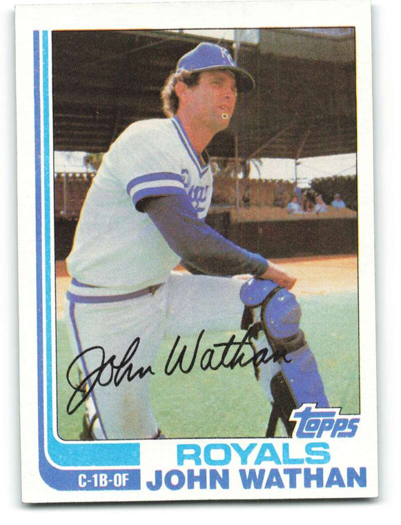 1982 Topps #429 John Wathan VG Kansas City Royals 