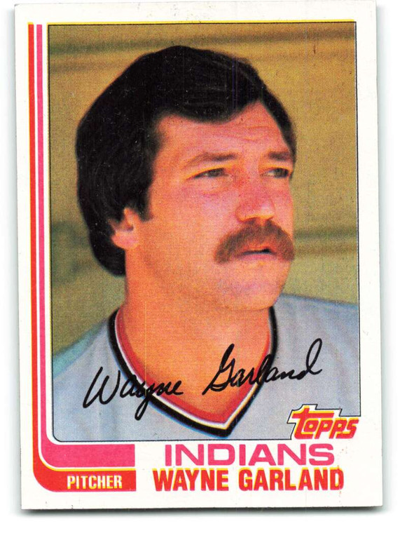 1982 Topps #446 Wayne Garland VG Cleveland Indians 