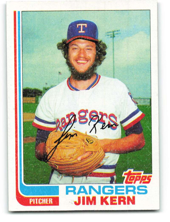 1982 Topps #463 Jim Kern VG Texas Rangers 