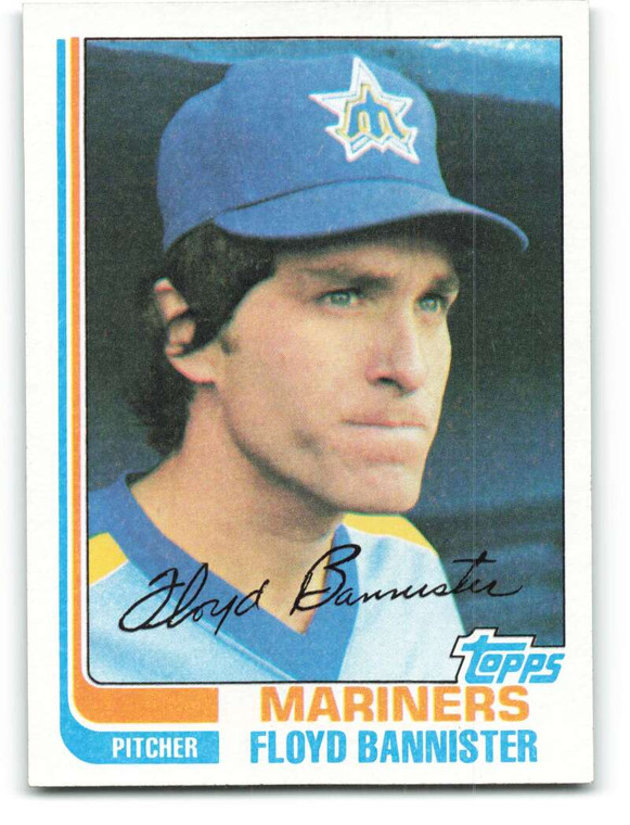 1982 Topps #468 Floyd Bannister VG Seattle Mariners 