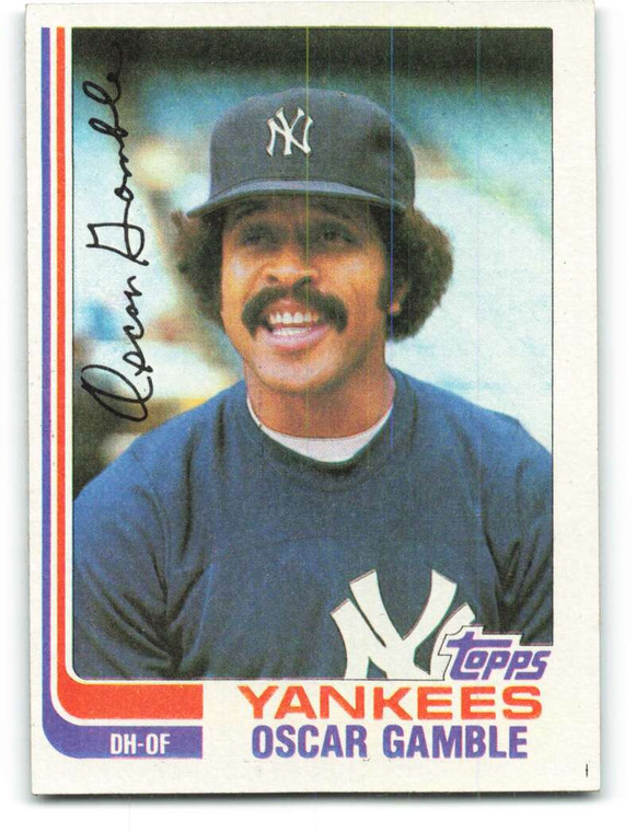 1982 Topps #472 Oscar Gamble VG New York Yankees 