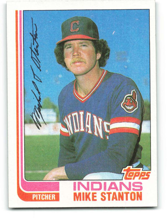 1982 Topps #473 Mike Stanton VG Cleveland Indians 