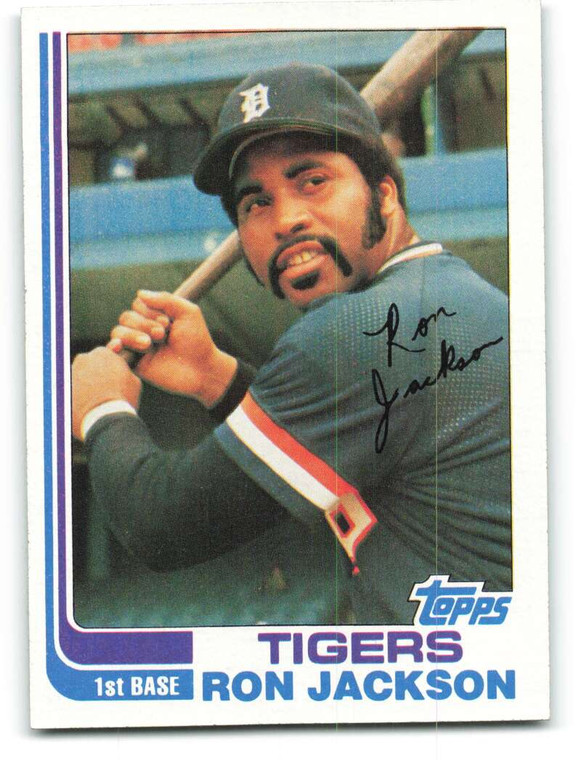 1982 Topps #488 Ron Jackson VG Detroit Tigers 
