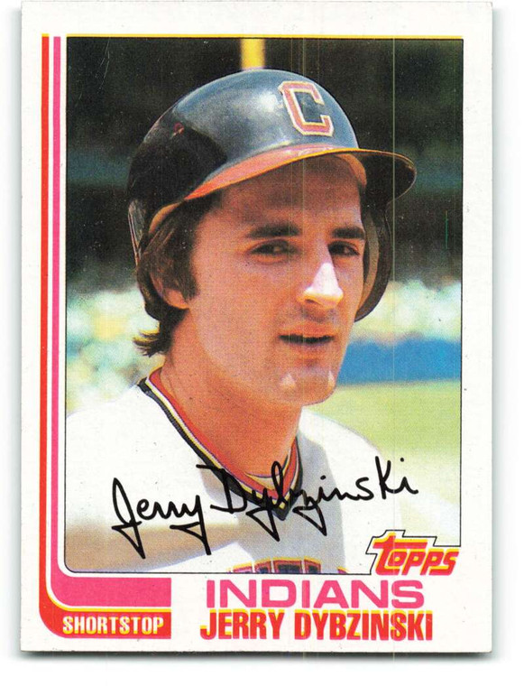 1982 Topps #512 Jerry Dybzinski VG Cleveland Indians 